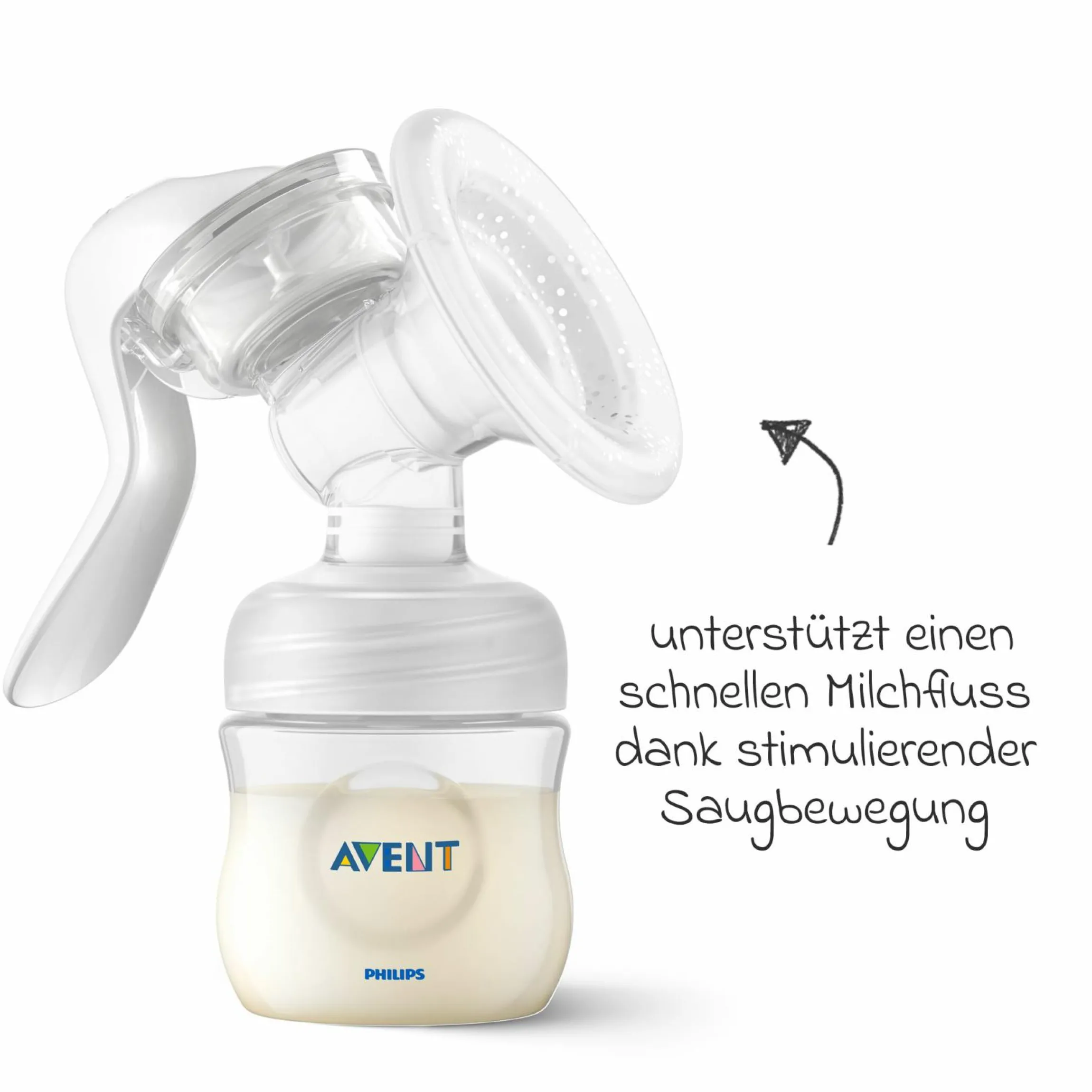 Premium Still-Set Basic 12-tlg. - Handmilchpumpe + 2 Babyflaschen + 5 Mehrwegbecher + 1 Flaschenbürste + 3 Spucktücher