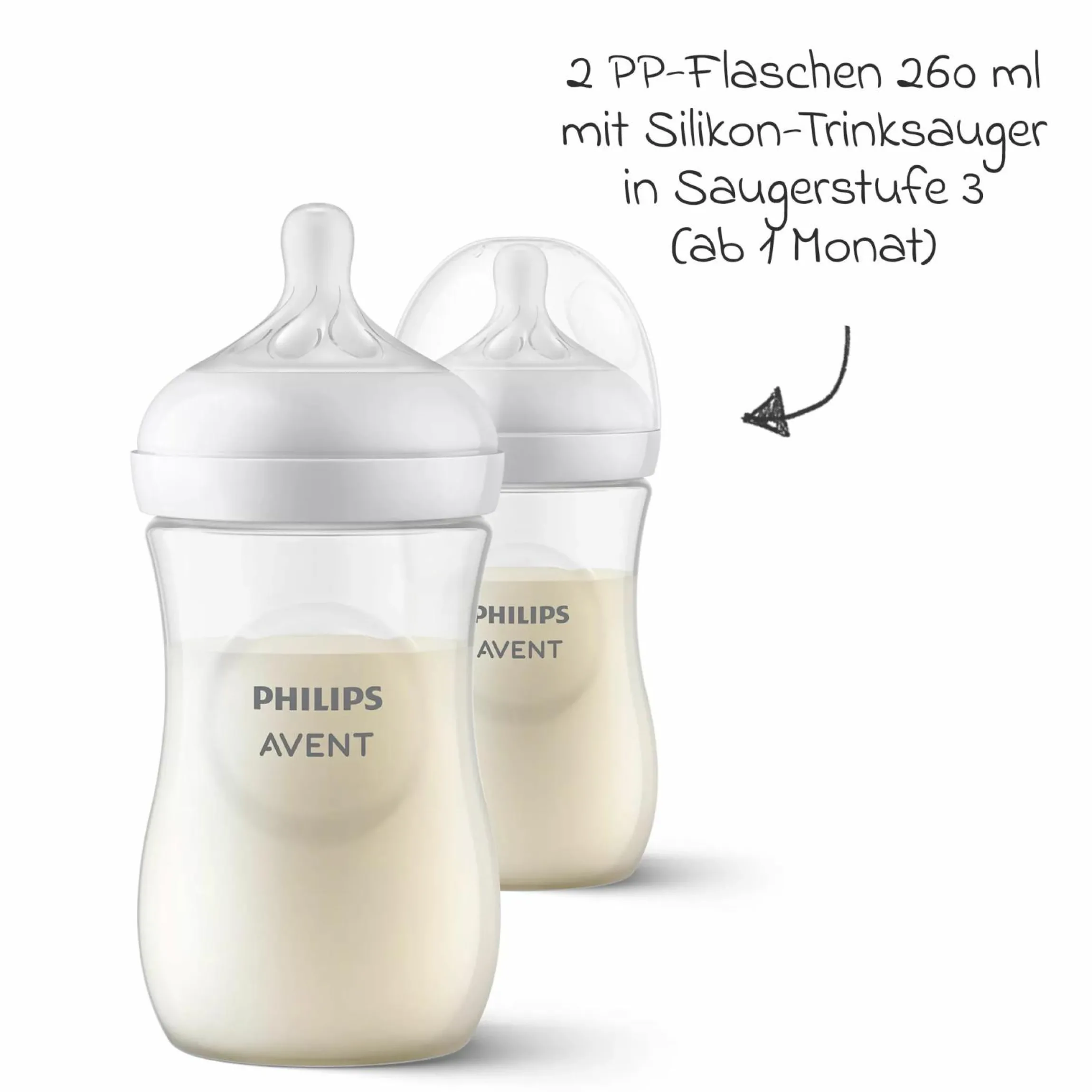 Premium Still-Set Basic 12-tlg. - Handmilchpumpe + 2 Babyflaschen + 5 Mehrwegbecher + 1 Flaschenbürste + 3 Spucktücher