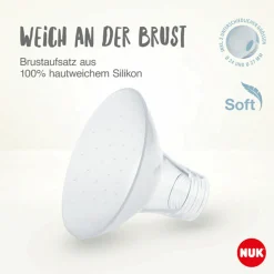 Premium Still-Set Deluxe 67-tlg. - elektr. Milchpumpe Soft&Easy + 3 PP-Flaschen Perfect Match + 60 Stilleinlagen + 3 Spucktücher - Regenbogen - Weiß