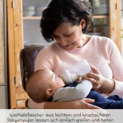 Premium Still-Set Deluxe 80-tlg. - elektr. Milchpumpe + 5 PP-Flaschen + 5 Mehrwegbecher + 5 Muttermilchbeutel + 62 Stilleinlagen + 3 Mulltücher