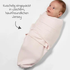 Pucksack - Light Pink - Gr. 0-3 Monate