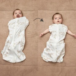Pucksack / Schlafsack 2in1 Cocoon - Branches - Sand - Gr. 4-8 Monate