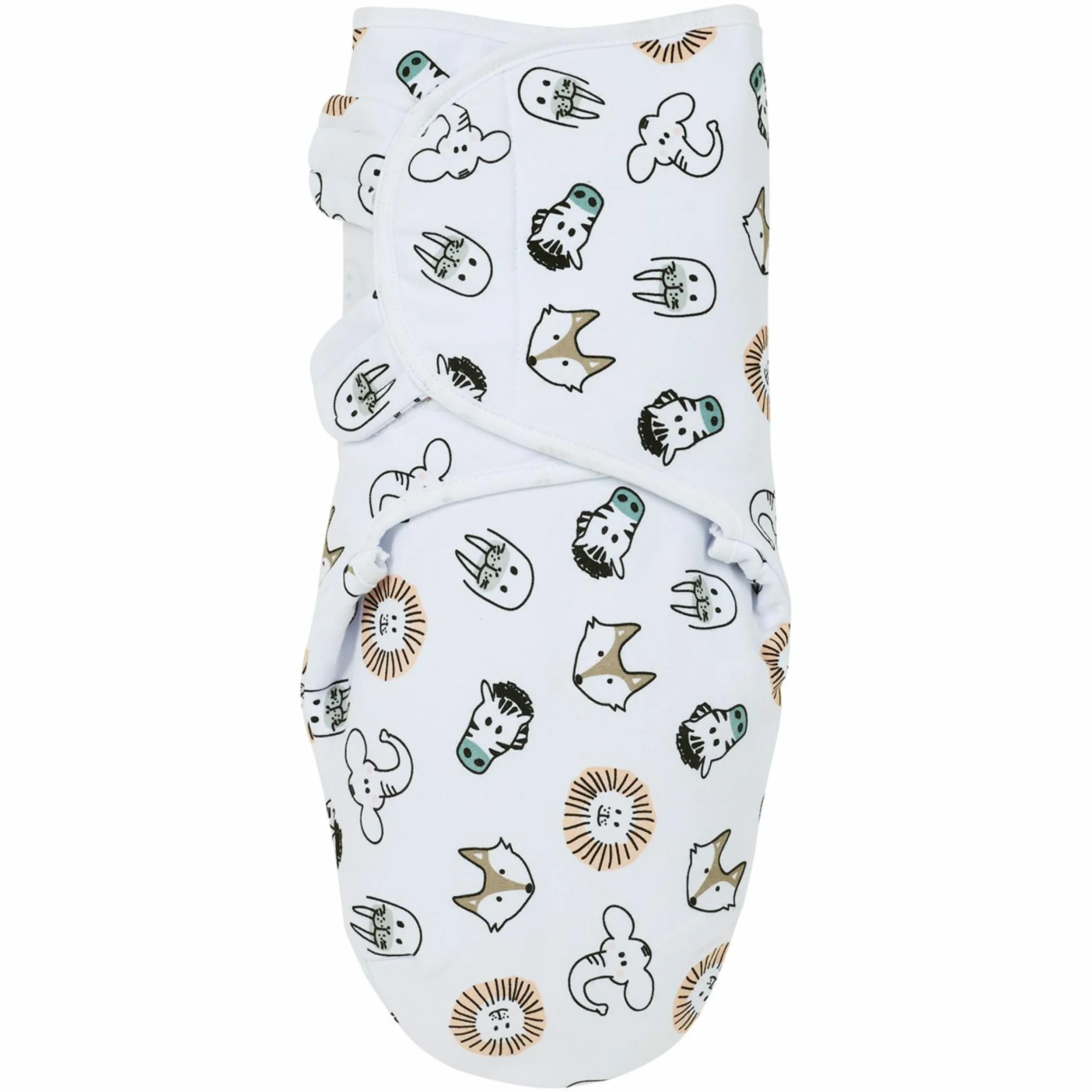 Pucksack wattiert - Animals - Gr. 0-3 Monate