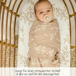 Pucksack wattiert - Branches - Sand - Gr. 0-3 Monate