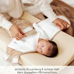 Pucksack wattiert - Branches - Sand - Gr. 0-3 Monate