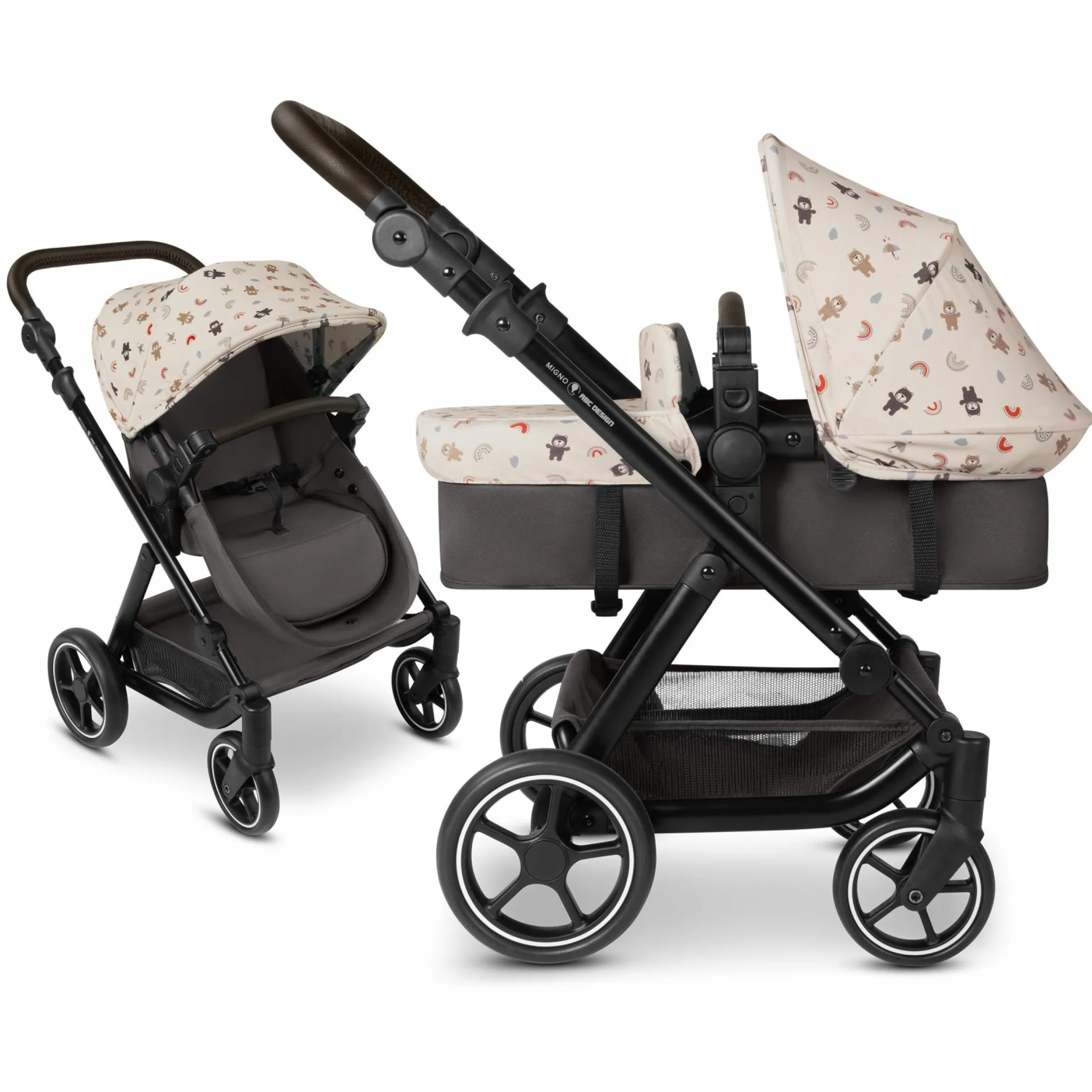 Puppenwagen Migno ab 3 Jahre - Teddy
