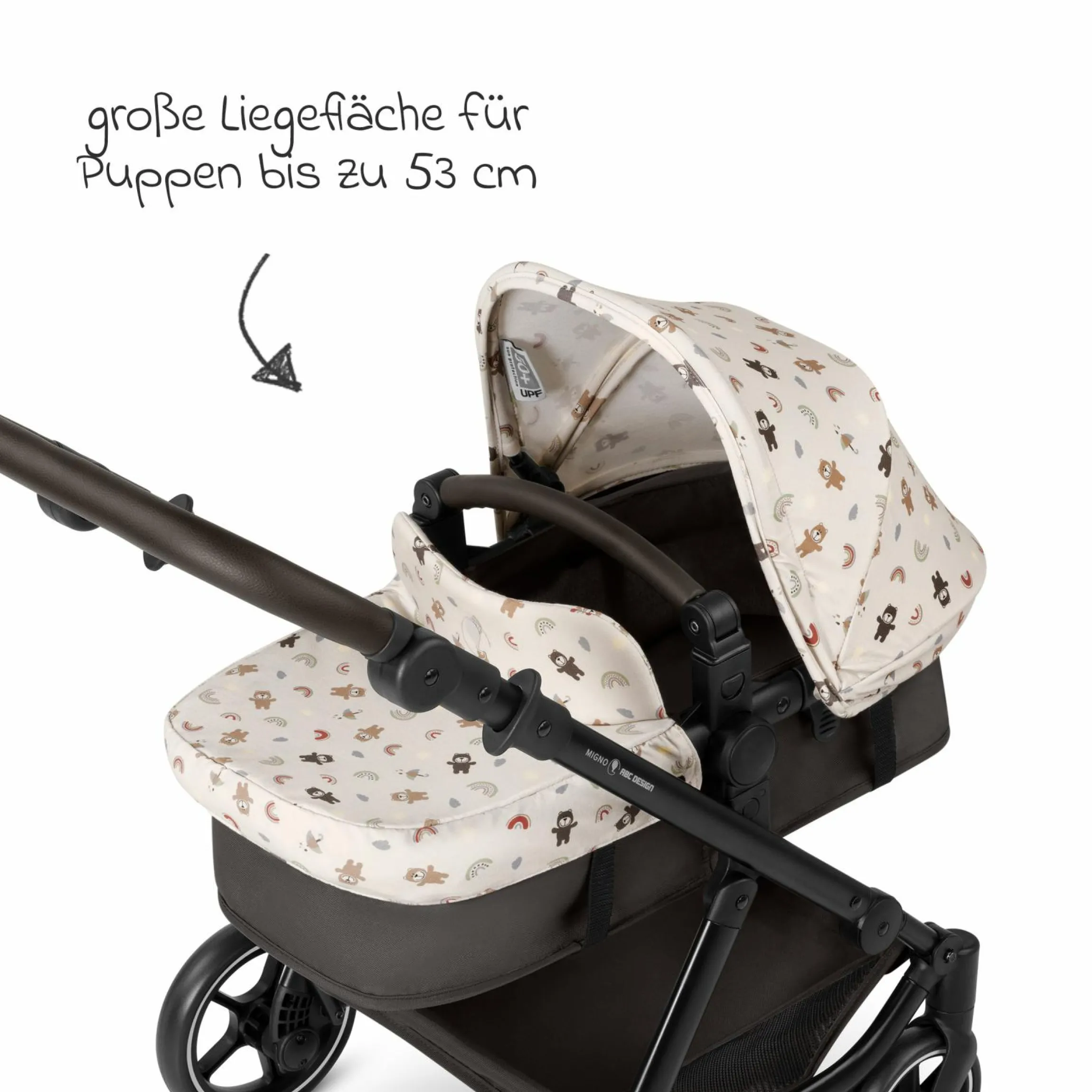 Puppenwagen Migno ab 3 Jahre - Teddy