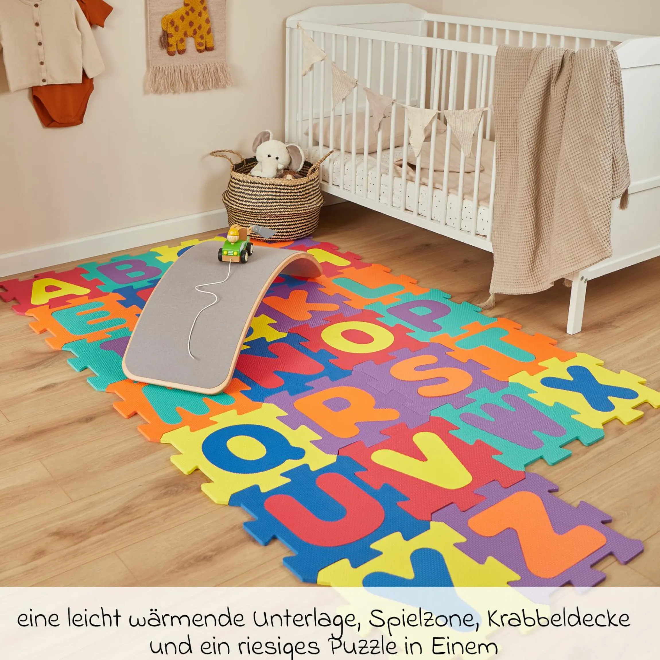 Puzzlematte 52-tlg. - Buchstaben