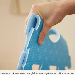 Puzzlematte 18-tlg. - Tiere - Blau