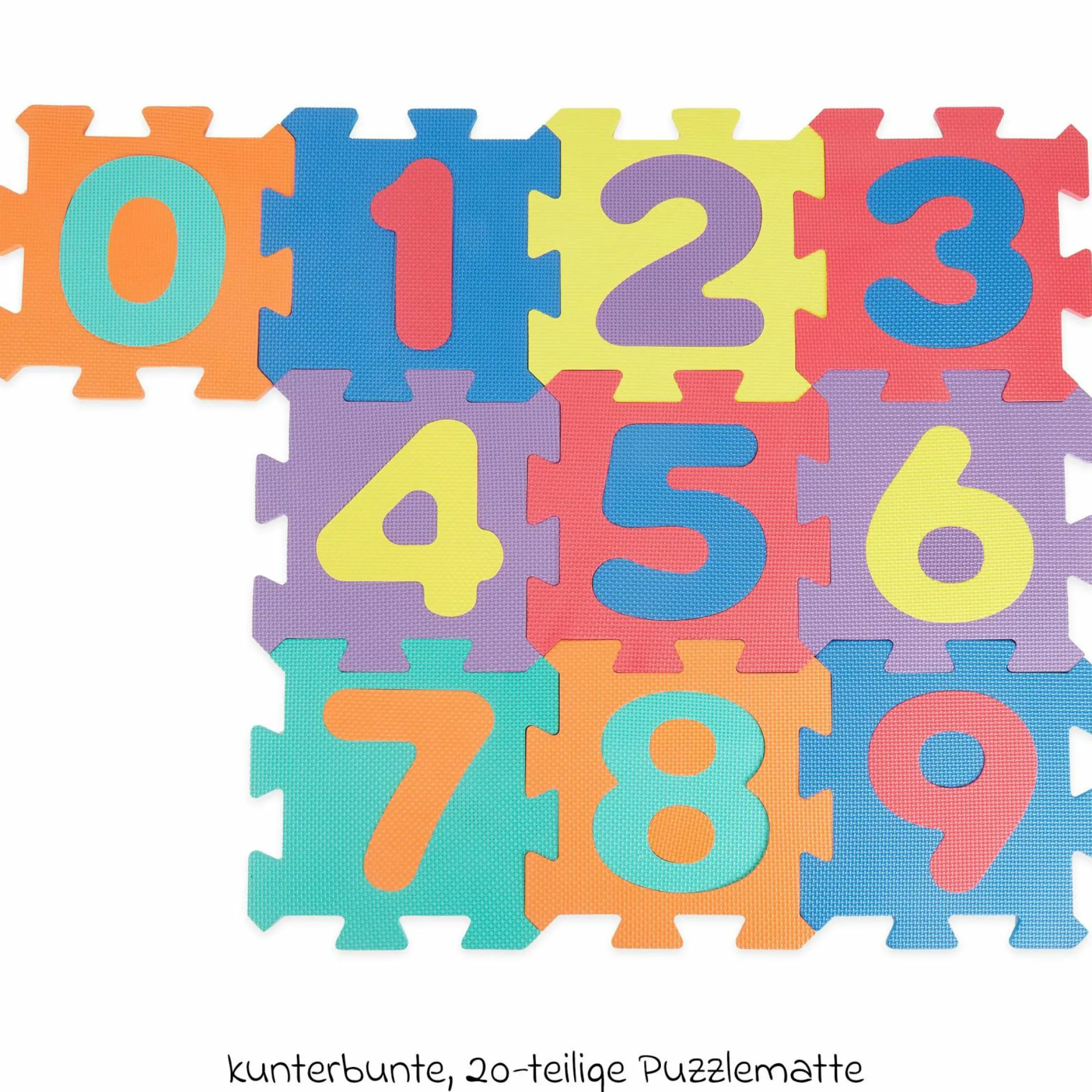 Puzzlematte 20-tlg. - Zahlen