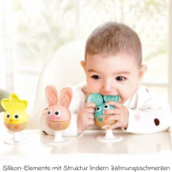Rassel & Beißring Set Tierfreunde