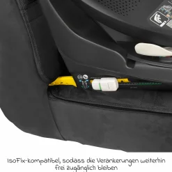 Rücksitzschoner und Polsterschutz für Babyschalen & Kindersitze - Black - Kollektion 2025