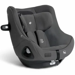 Reboarder-Kindersitz i-Harbour E i-Size 360° drehbar ab 6 Monate - 4 Jahre (61 cm -105 cm) & Sommer-Bezug aus Mesh - Signature - Ebony