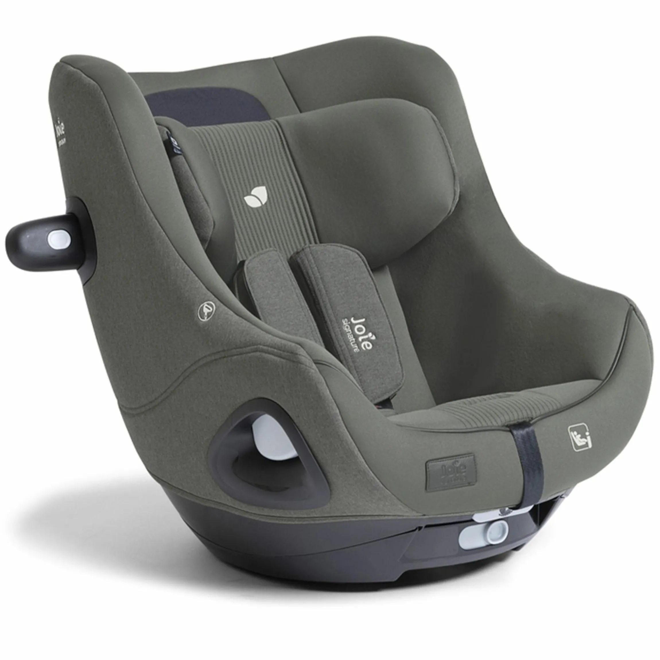 Reboarder-Kindersitz i-Harbour E i-Size 360° drehbar ab 6 Monate - 4 Jahre (61 cm -105 cm) & Sommer-Bezug aus Mesh - Signature - Evergreen