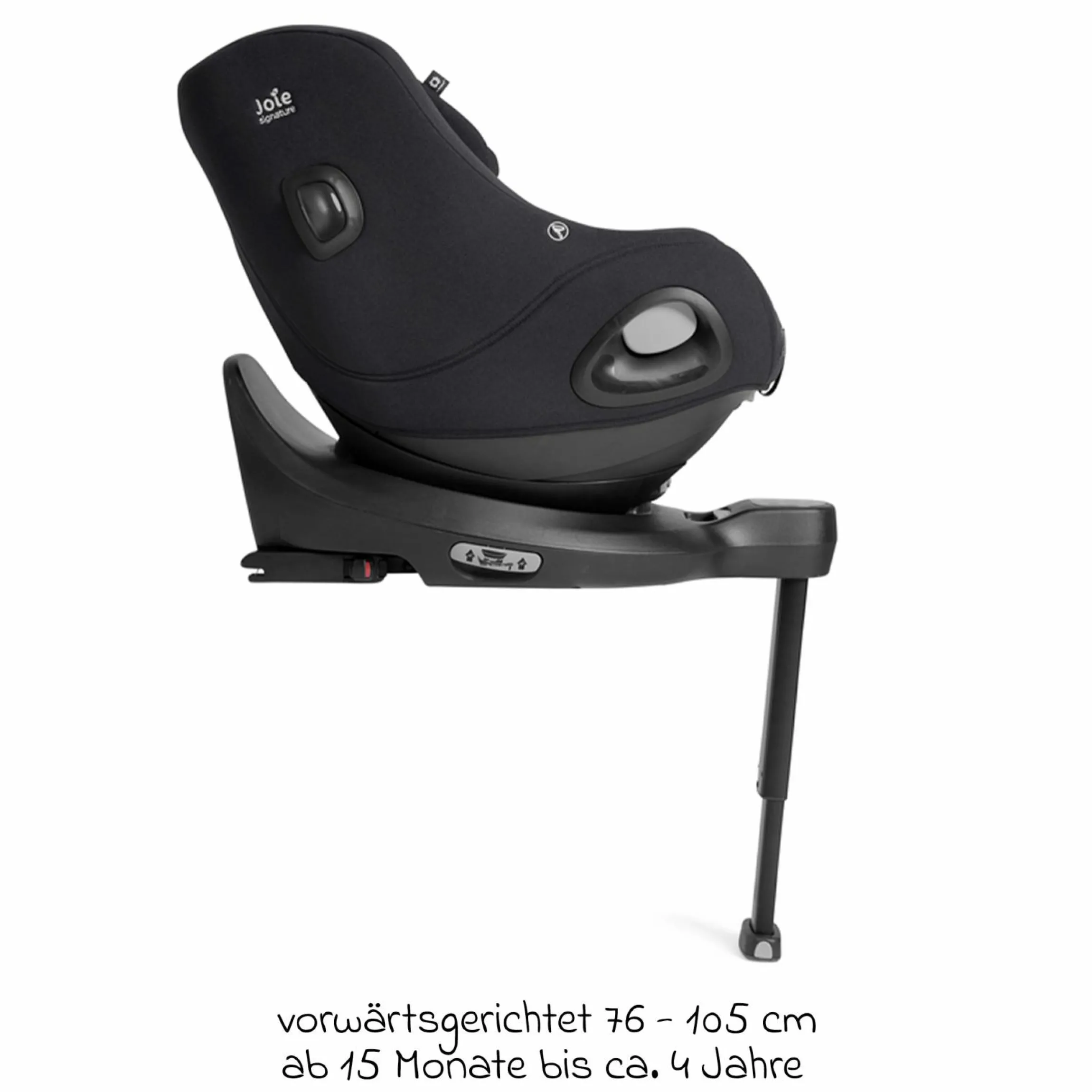Reboarder-Kindersitz i-Harbour E i-Size 360° drehbar ab 6 Monate - 4 Jahre (61 cm -105 cm) & Sommer-Bezug aus Mesh - Signature - Eclipse