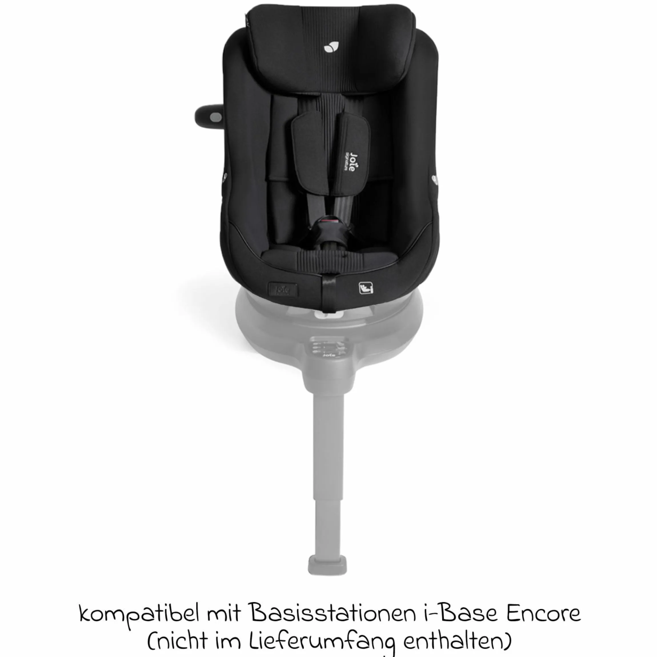 Reboarder-Kindersitz i-Harbour E i-Size 360° drehbar ab 6 Monate - 4 Jahre (61 cm -105 cm) & Sommer-Bezug aus Mesh - Signature - Eclipse