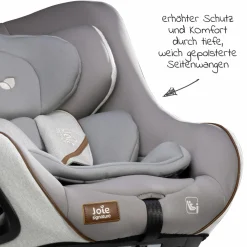 Reboarder-Kindersitz i-Harbour ab Geburt - 4 Jahre (40 cm - 105 cm) 360° drehbar - Signature - Oyster