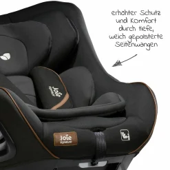 Reboarder-Kindersitz i-Harbour ab Geburt - 4 Jahre (40 cm - 105 cm) 360° drehbar - Signature - Eclipse