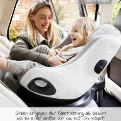 Reboarder-Kindersitz i-Harbour ab Geburt - 4 Jahre (40 cm - 105 cm) 360° drehbar - Signature - Pine