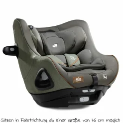 Reboarder-Kindersitz i-Harbour ab Geburt - 4 Jahre (40 cm - 105 cm) 360° drehbar - Signature - Pine