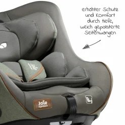 Reboarder-Kindersitz i-Harbour ab Geburt - 4 Jahre (40 cm - 105 cm) 360° drehbar - Signature - Pine