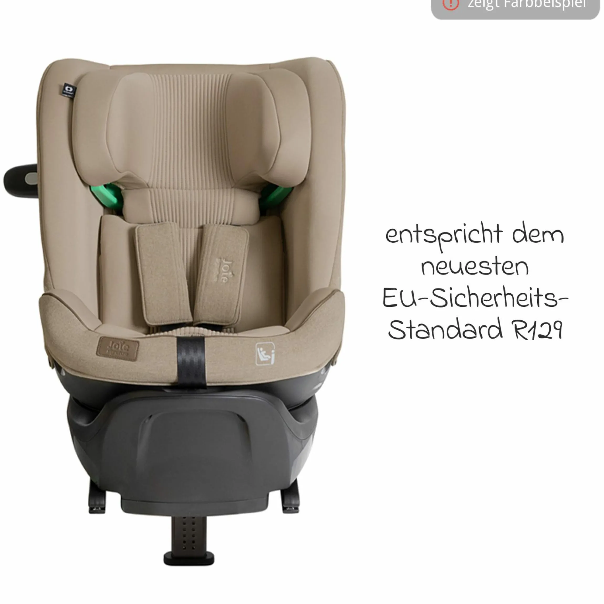 Reboarder-Kindersitz i-Spin XL i-Size 360° drehbar ab Geburt - 12 Jahre (40 cm -150 cm) inkl. Sitzverkleinerer & Isofix-Basis - Signature - Eclipse