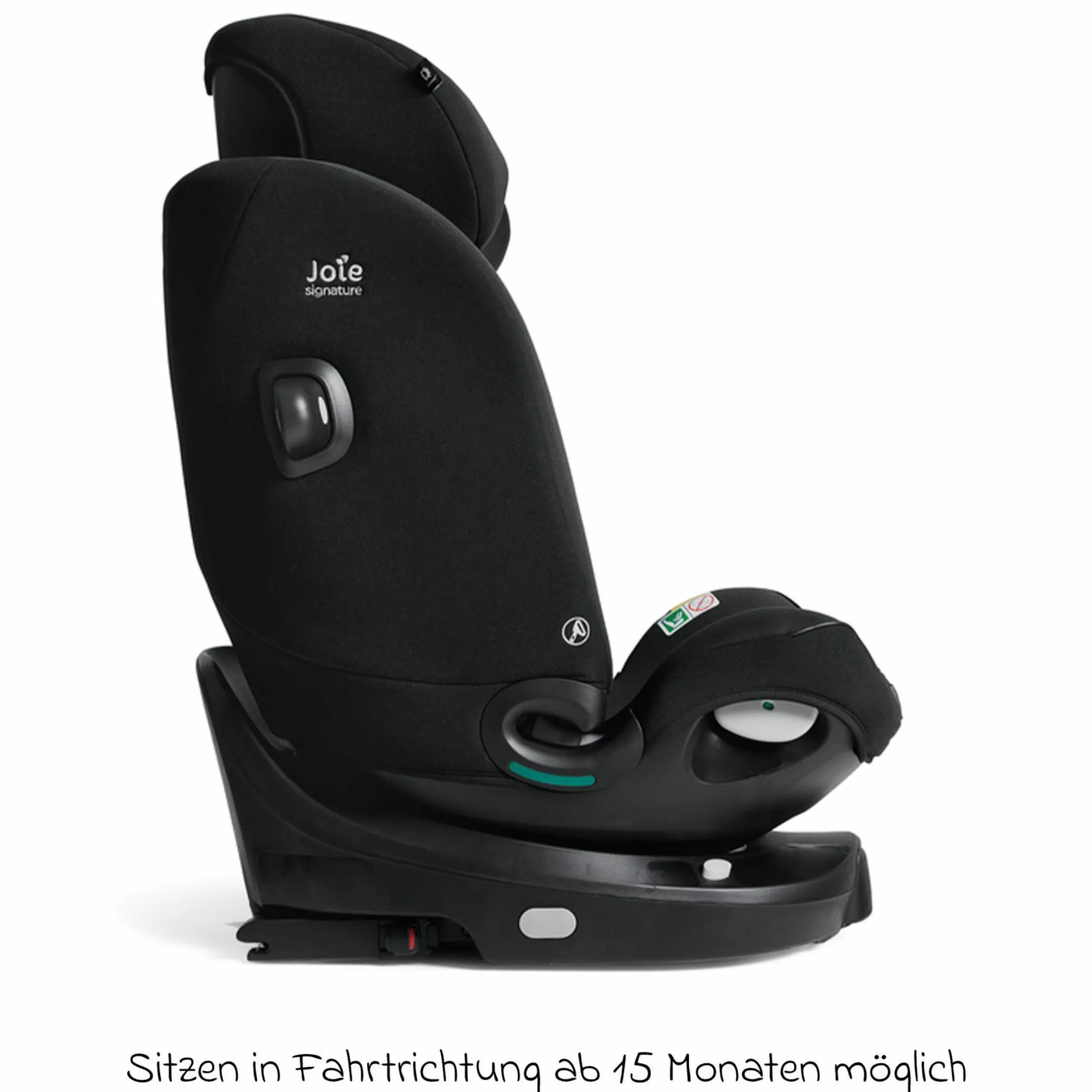 Reboarder-Kindersitz i-Spin XL i-Size 360° drehbar ab Geburt - 12 Jahre (40 cm -150 cm) inkl. Sitzverkleinerer & Isofix-Basis - Signature - Eclipse