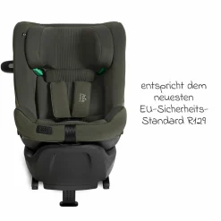 Reboarder-Kindersitz i-Spin XL i-Size 360° drehbar ab Geburt - 12 Jahre (40 cm -150 cm) inkl. Sitzverkleinerer & Isofix-Basis - Signature - Evergreen