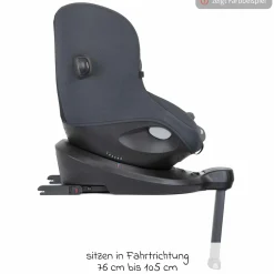 Reboarder-Kindersitz i-Spin 360 ab Geburt - 4 Jahre (40 cm - 105 cm) mit Isofix-Basis & Sitzverkleinerer - Thyme - Kollektion 2025