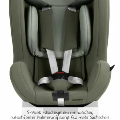 Reboarder-Kindersitz Lily i-Size ab Geburt - 4 Jahre (45 cm - 105 cm) inkl. Sitzverkleinerer - Sage - Kollektion 2025