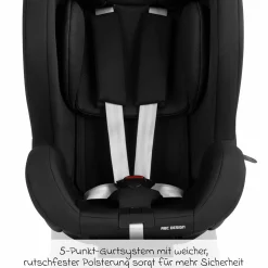 Reboarder-Kindersitz Lily i-Size ab Geburt - 4 Jahre (45 cm - 105 cm) inkl. Sitzverkleinerer - Black - Kollektion 2025