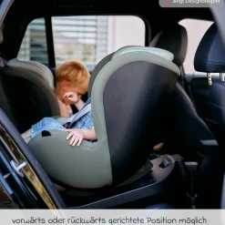 Reboarder-Kindersitz Lily i-Size ab Geburt - 4 Jahre (45 cm - 105 cm) inkl. Sitzverkleinerer - Bubble - Kollektion 2025