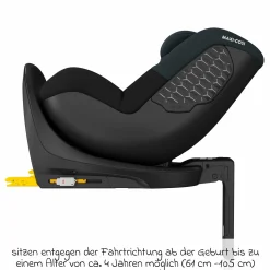 Reboarder-Kindersitz Mica 360 S - Tonal Black