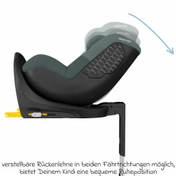Reboarder-Kindersitz Mica 360 S - Tonal Graphite