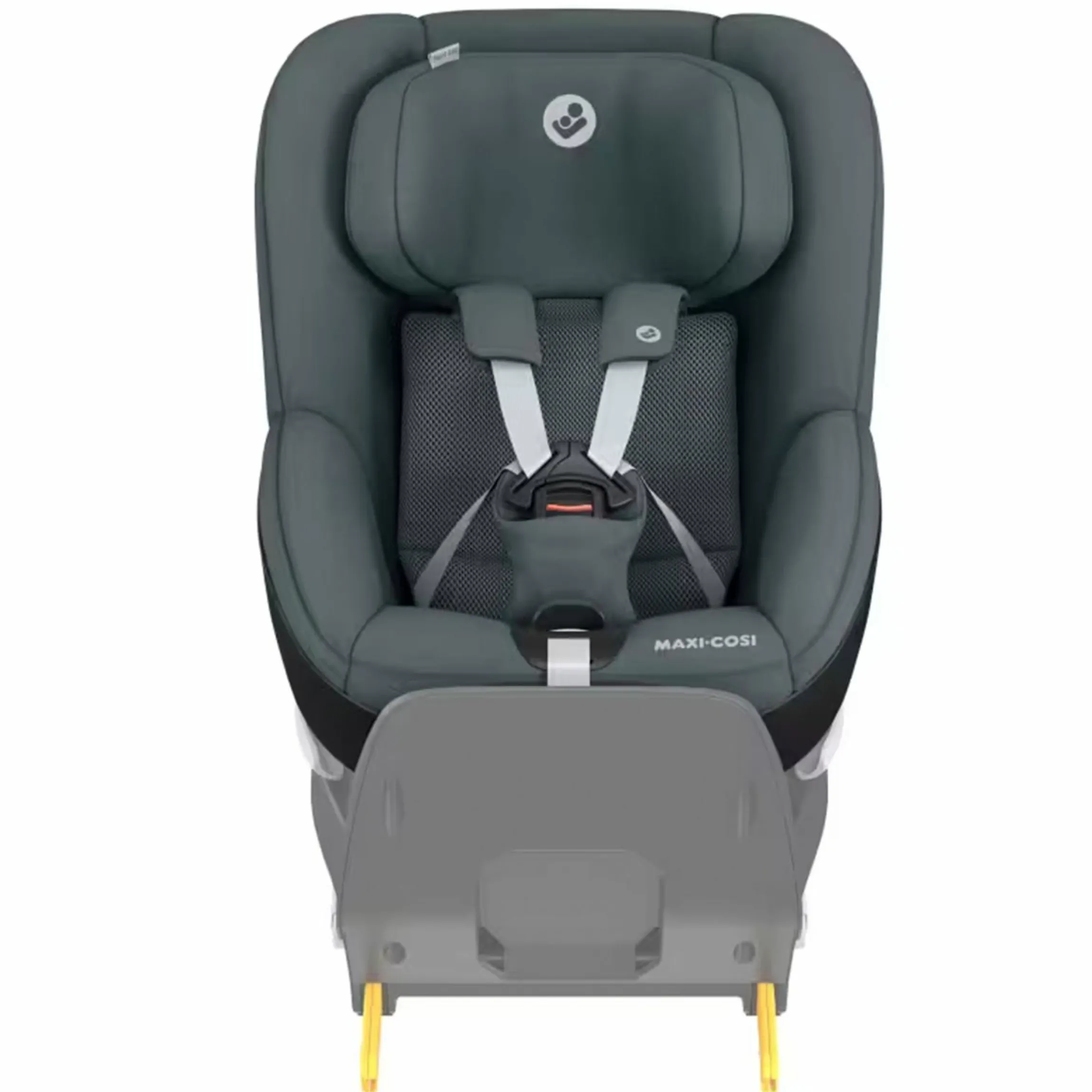 Reboarder-Kindersitz Pearl 360 ab 3 Monate - 4 Jahre (61 cm - 105 cm) 0-17,4 kg drehbar mit G-Cell-Seitenaufprallschutz - Authentic Graphite - Kollektion 2025