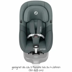 Reboarder-Kindersitz Pearl S i-Size ab 3 Monate - 4 Jahre (61 cm - 105 cm) mit Easy-in-Haken & G-Cell Seitenaufpralltechnologie - Tonal Graphite - Kollektion 2025