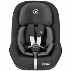 Reboarder-Kindersitz Pearl Pro 2 i-Size ab 6 Monate - 4 Jahre (67 cm - 105 cm) mit Easy-in-Gurt - Authentic Black - Kollektion 2025