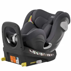 Reboarder-Kindersitz Swan-Fix i-Size ab Geburt bis 7 Jahre (40 cm -125 cm) inkl. Isofix-Basis - Koala Grey