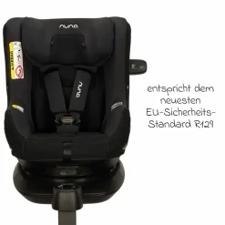 Reboarder-Kindersitz TODL next i-Size 360° drehbar ab Geburt bis 4 Jahre (40 cm - 105 cm) inkl. Sitzverkleinerer - Thunder - Kollektion 2025
