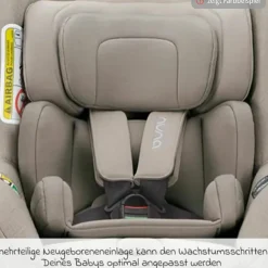 Reboarder-Kindersitz TODL next i-Size 360° drehbar ab Geburt bis 4 Jahre (40 cm - 105 cm) inkl. Sitzverkleinerer - Thunder - Kollektion 2025