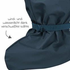 Regenfüßlinge mit Fleecefutter - Marine - Gr. M