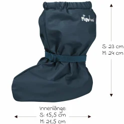 Regenfüßlinge mit Fleecefutter - Marine - Gr. M