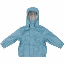 Regenjacke windicht, wasserabweisend, atmungsaktiv mit Kapuze und versiegelten Nähten - Blau - Gr. 98/104