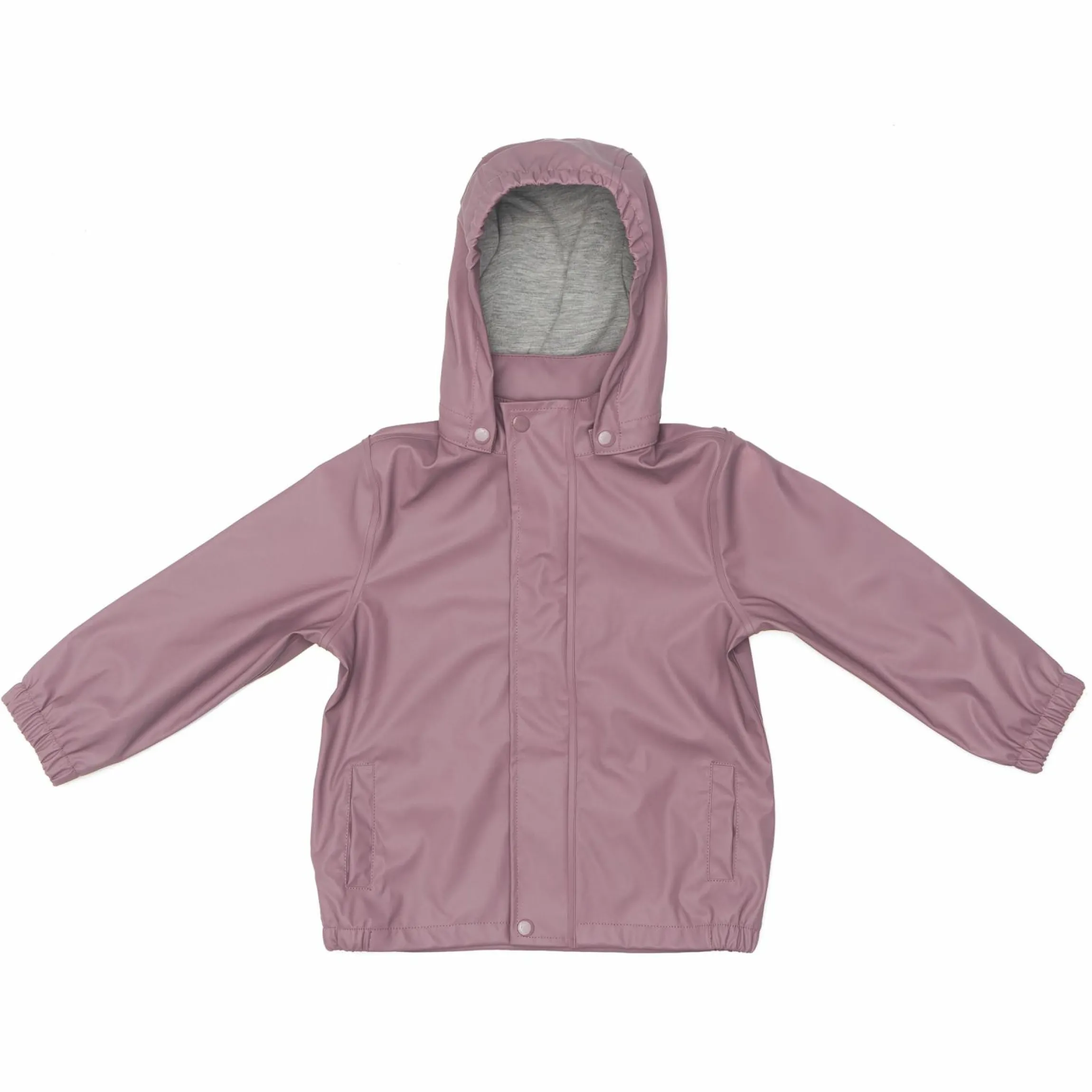 Regenjacke windicht, wasserabweisend, atmungsaktiv mit Kapuze und versiegelten Nähten - Rose - Gr. 98/104