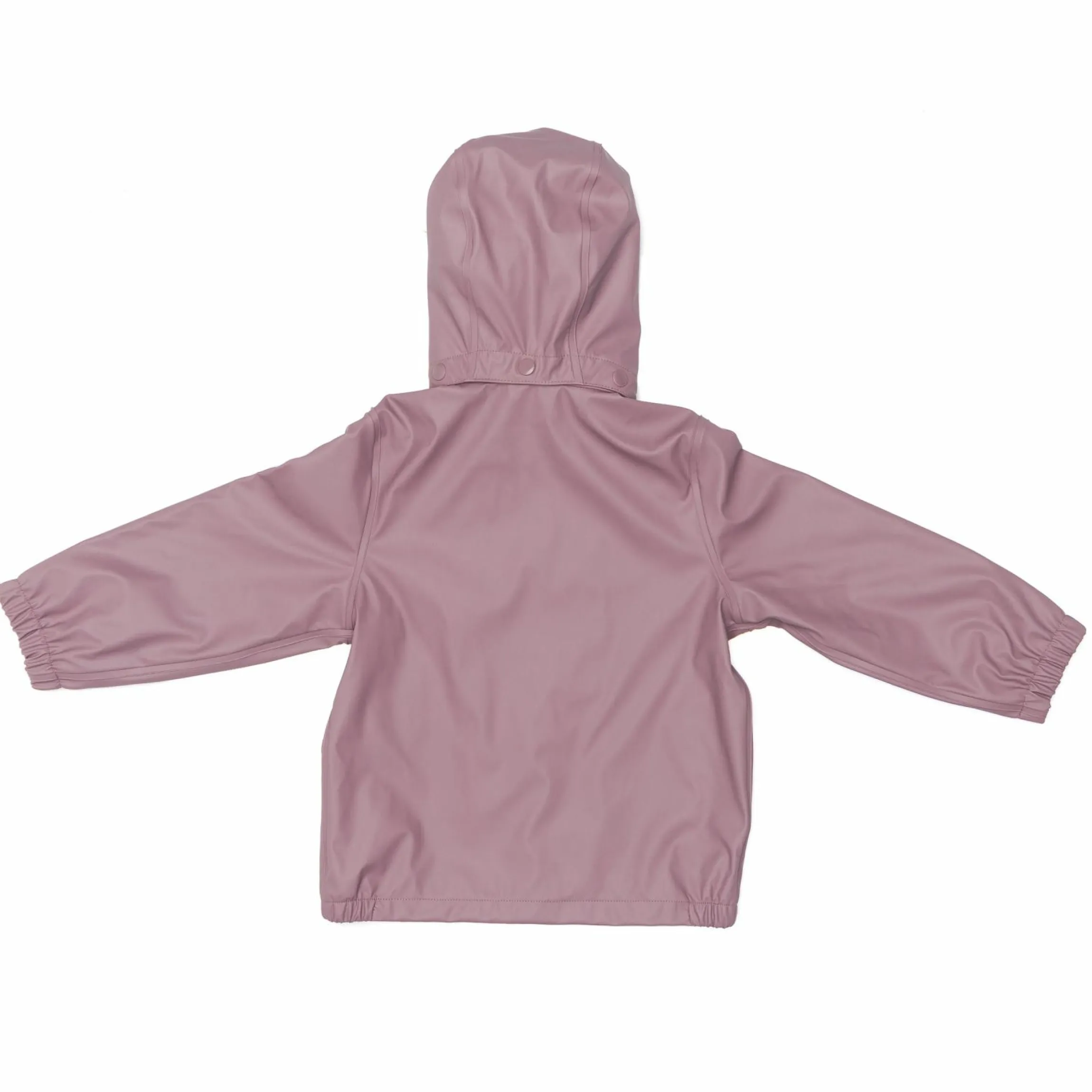 Regenjacke windicht, wasserabweisend, atmungsaktiv mit Kapuze und versiegelten Nähten - Rose - Gr. 98/104