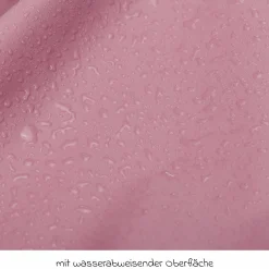 Regenjacke windicht, wasserabweisend, atmungsaktiv mit Kapuze und versiegelten Nähten - Rose - Gr. 98/104
