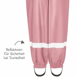 Regen-Latzhose - Rosa - Gr. 92