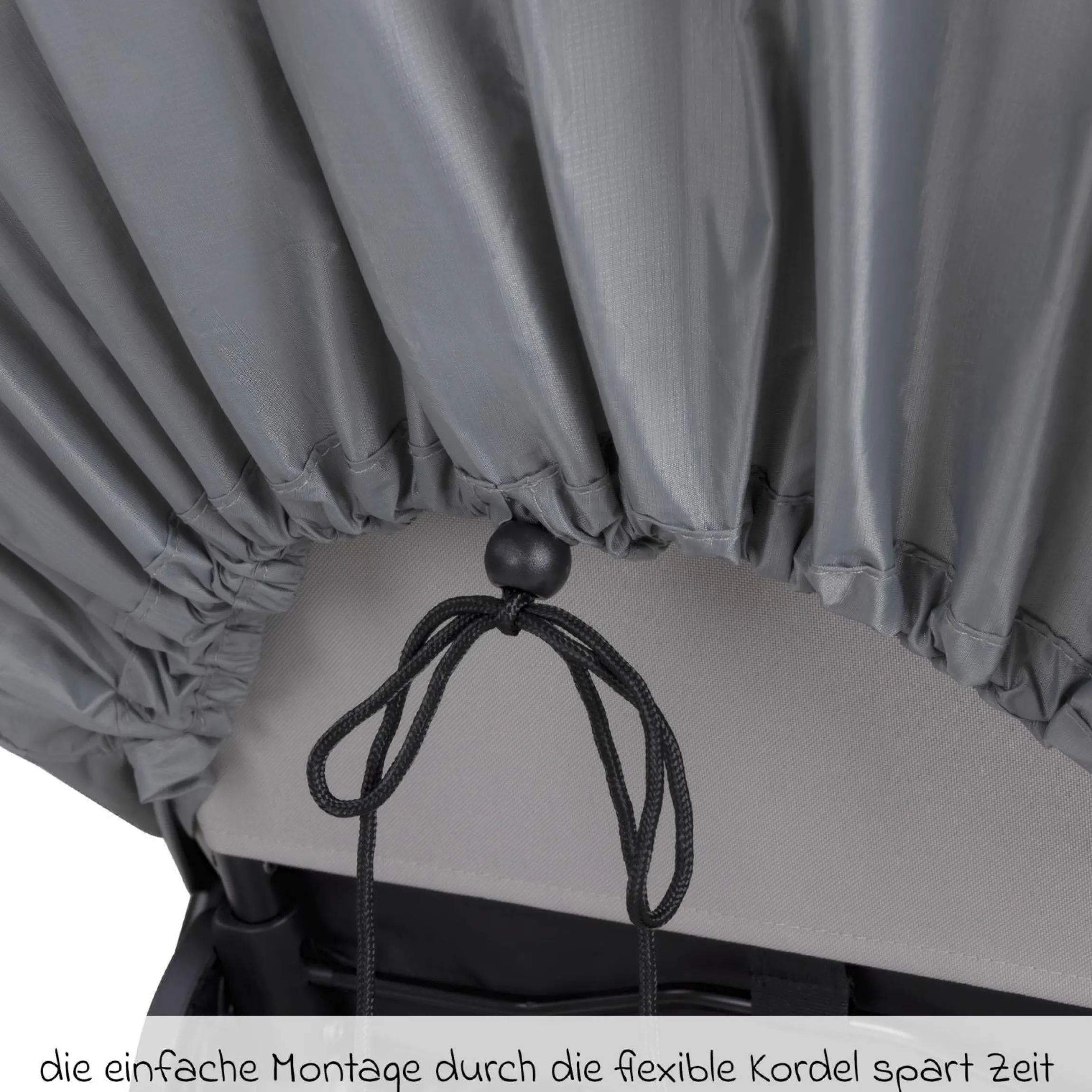 Regenschutz 4 Seasons Sport für Buggys - Grey - Kollektion 2025