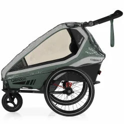 Regenschutz für Fahrradanhänger Kidgoo 1