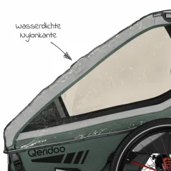 Regenschutz für Fahrradanhänger Kidgoo 2
